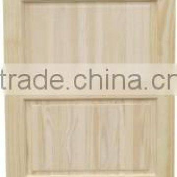 four raised horiz pine solid wood door