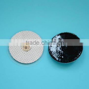 high quality mini size round shape tens massage electrode pad for body massager and blood circulation