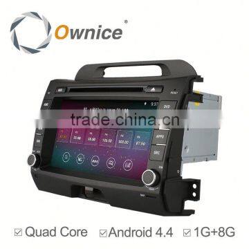 Newest quad core RK3188 1.6GHz Android 5.1 DVD GPS radio for Kia Sportage R support DTV OBD