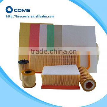 China supplier free sample quantitative automotive oil filter paper