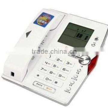 PBX Corded Telephone,Analog Phone, FSK/DTMF Caller ID Display.