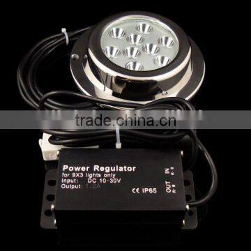 4.5 Inch 27W Round Yacht Boat Marine Light IP 68 316 Stainless Steel Anti-corrosion