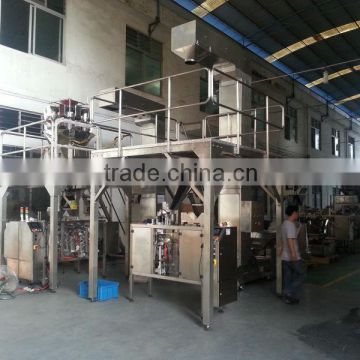 TOPY-S4 Solid granules packaging system with mini doy- pack machine