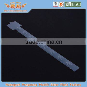 plastic hanging supermark clip strip