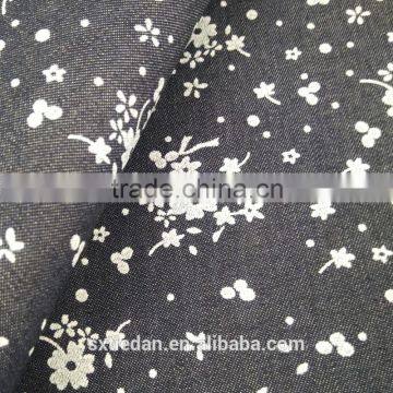 Eco-friendly Discharge Print Denim Fabric for Shirts photo-4