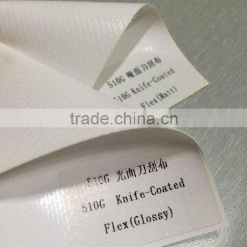 510g Glossy/Matte Knife-coated Flex Banner