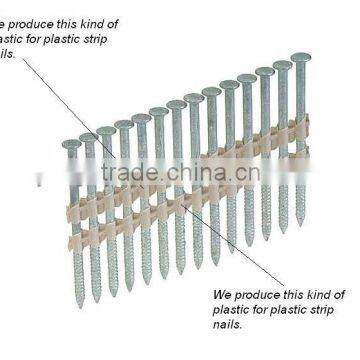 PP compounds for plastic strip nails