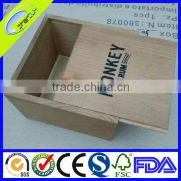 Small Wooden Boxes, Unfinished, Hinged Lid, With Clasp photo-4