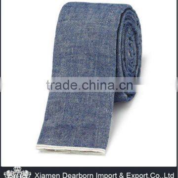 Slim Fit Chambray Selvedge Tie