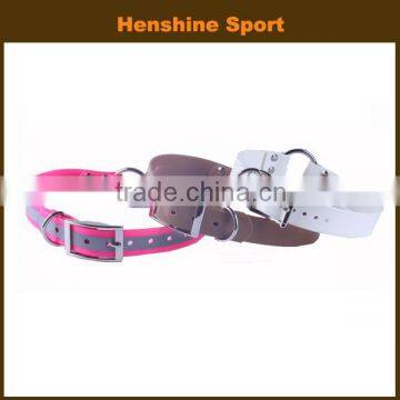 Dayglow reflect light dog collar strap