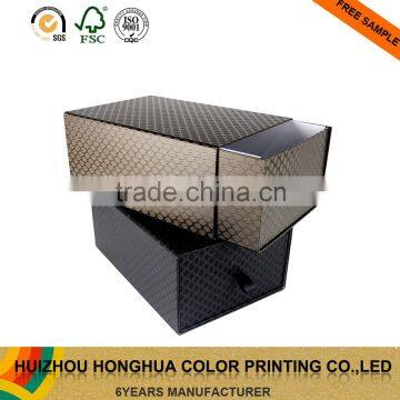 Luxury customized cardboard drawer gift paper box storage paper box