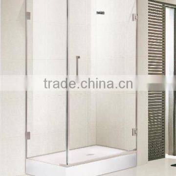 stainless steel frame design shower screen B191-1