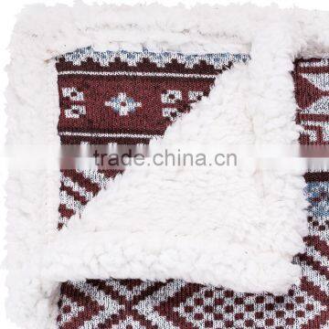 60"x80" Standard Size Sherpa Blanket With 2cm Turnover Locked photo-6