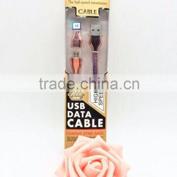 Hot Sale TPE Jacket 2in1 Usb Cable Charging Line for Iphone Android photo-4