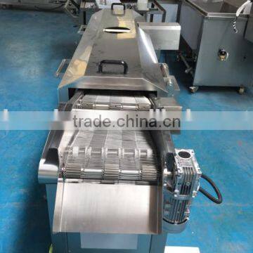 Fully Automatic Continuous Deep Fryer With Double Conveyor With CE photo-2