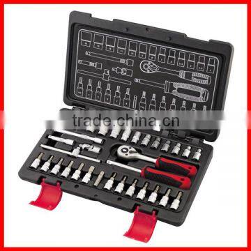 33pc 1/4" Dr. Mechanical Bit Socket Wrench Kit