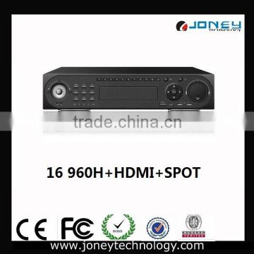 Network Video recorder 16 channel RS485 DVR P2P DVR