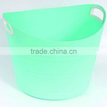 High Quality Plastic Storage Basket With Handle photo-3