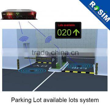 Parking lot Occupancy Tracking system with wireless sensor