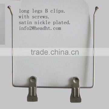 Plastic Hanger Clips Metal Fitting for Clothes Hanger photo-3