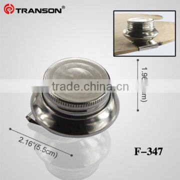 Transon347 Single Large Size Stainless Steel Metal Painting Palette Cups/Dipper with sealed lids for Artist's Painting