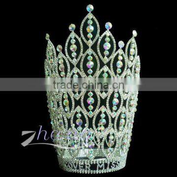 Fashion beauty rhinestone pageant crown