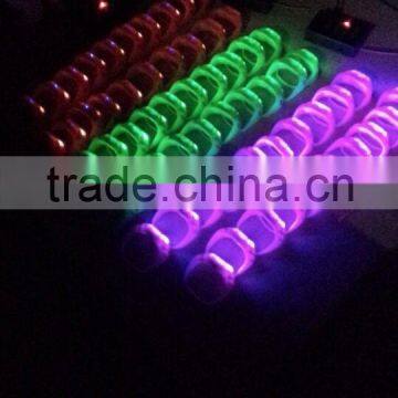 Wholesale Custom Remote Control LED Flashing Bracelet, Silicone LED Light Wristband photo-5