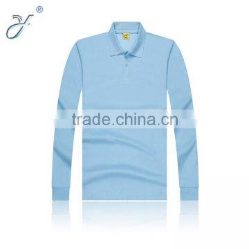 Men's Long Sleeve Undershirt Polo Collar Long Sleeve Shirt