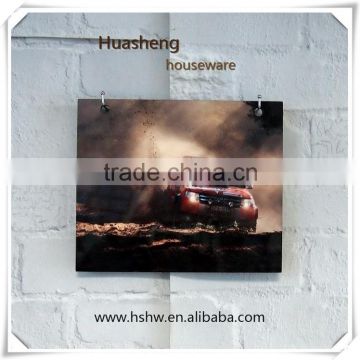 sublimation printing 5mm wood picture plates/ 9.5X8inch wood wall plaque