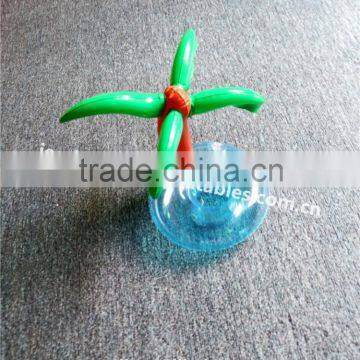 High Quality Plastic Inflatable Cup Holder Palm Tree photo-2