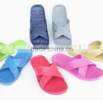 2015 new mold cheap eva injection slippers for bedroom wholesale