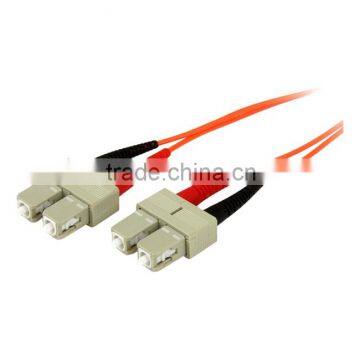 StarTech.com 1m OFNP Plenum Multimode 50/125 Duplex Fiber Patch Cable SC