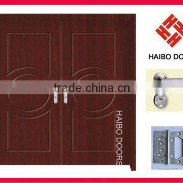Wholesale PVC MDF wooden garage door
