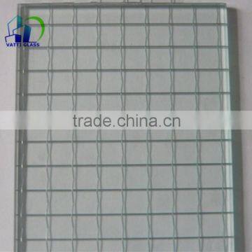6mm Wire Glass Clear Wired Glass Wire Laminated Decorative Glass photo-6