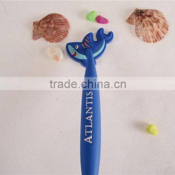 Promotional Soft PVC/Rubber Magnetic Hanging Pen photo-2