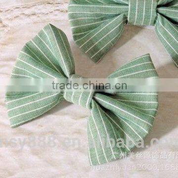 vintage hair clips/ bow tie clip hair hair accessories/big kids hair ribbon bows