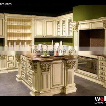 Antique Alder Wooden Kitchen Cabinetry---Calliope