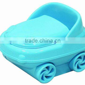 high quality new design blue removable baby used toilet injection mould