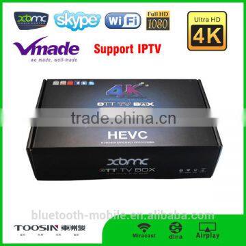 2015 New Android TV BOX Amlogic S812 Quad Core A9r4 2GHz 2G/8G WIFI 4K HD Android 4.4 photo-6