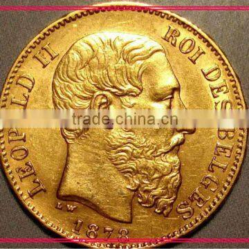 cheap custom gold plating coin