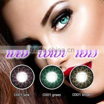 Safety eyes freshlook contact big soft circle eyewear magic color contact lenses