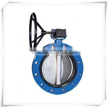 Flanged butterfly valve, cast iron body