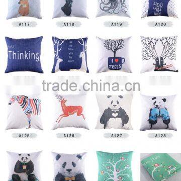 experienced factory supply cotton/polyester custom cushion cover