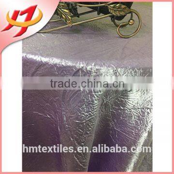 Crushed Cheap Polyester Satin Ruffled Table Cloth photo-3