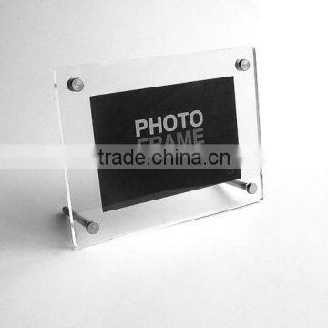 Cast Plexiglass Sheet square acrylic photo frame Made of 100% New Lucite Acrylic Material