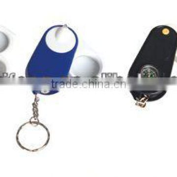 2014 China cheapest Optical Instruments magnifying glass key chain Magnifiers wall mounted magnifying glass bathroom