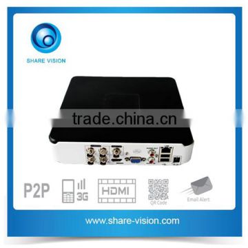 hot new His3520D h 264 4 channel ahd dvr, hd 720p mini dvr