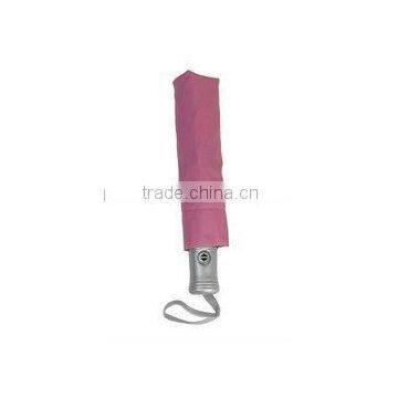 Pink One Hand AutoRetract - Compact umbrella