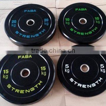 Most Popular Rubber Barbell Bumper Plates Gym Equipment