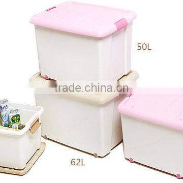 New Wholesale Plastic Storage Box With Handle